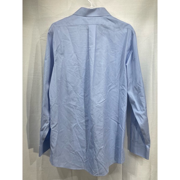 Brooks Brothers Dress Shirt Blue Pattern Size 16-34 - Picture 3 of 5